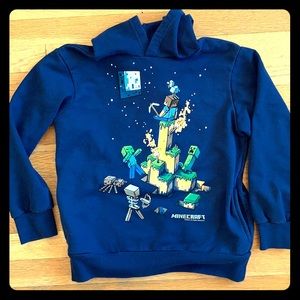 Minecraft Hoodie large 14 /16